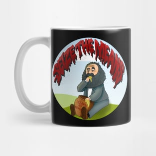 Seize the Means with Karl Marx Mug